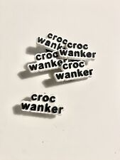 Swearing Rude Adult Naughty Croc Wanker Charm Shoe Charm Jibbitz