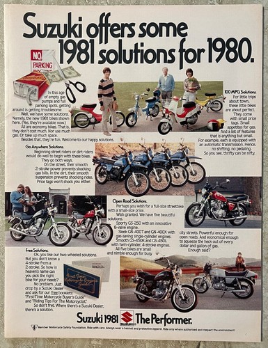 1980 suzuki motorcycle sport - suzuki,