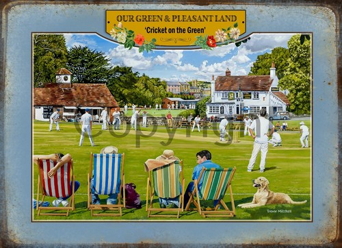 Cricket the village - cricket, on