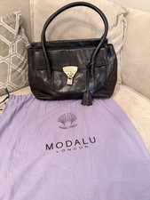 Modalu Black Leather Bag