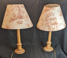 Vintage Wooden Side Lights Mid
