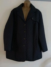 PETER HAHN NAVY BLUE QUILTED