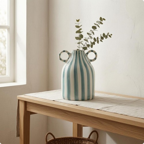 Handled ceramic vase - handled,