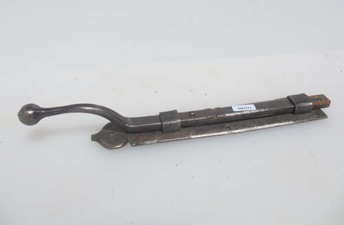 Large vintage iron door lock - large,