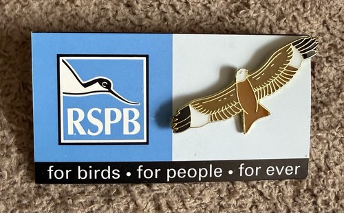 Rspb red kite - rspb, enamel
