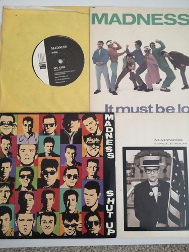 Madness vinyl single - single, record
