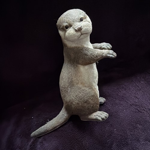 Otter ornament resin - ornament,