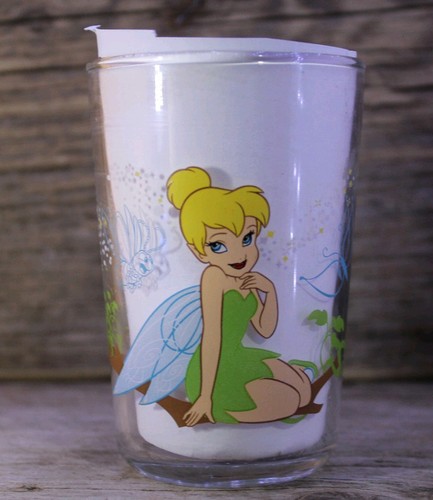 Disney tinkerbell glass - glass, 2013