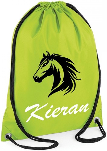 Personalised horse drawstring - personalised,