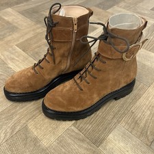 JOHN LEWIS AND/OR Leather Utility Boots - Tan Brown UK6.5 (EU39.5) RRP£87