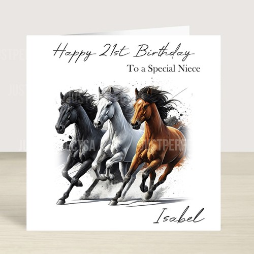 Personalised birthday card - personalised,
