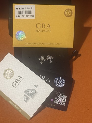 Gra cross vvs - gra, moissanite
