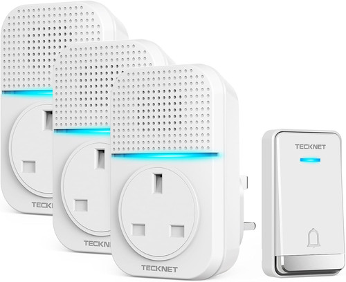Tecknet self powered - self-powered, doorbell