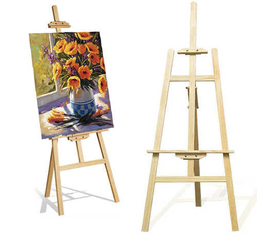 Studio wooden easel - studio,