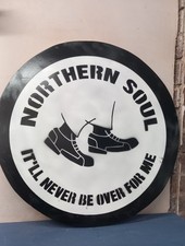 NORTHERN SOUL MANCAVE SIGN PAINTED OKEY MOTOWN WIGAN BLACKPOOL DANCE 45 USA 