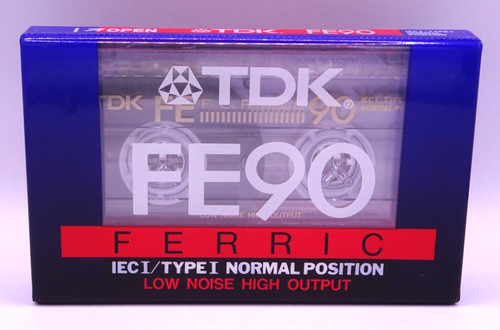 Tdk blank cassette tape fe - blank,