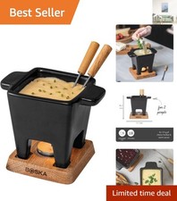 Compact 300 ml Black Cheese