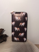 Beautiful Purse Wallet English Bulldog Design 