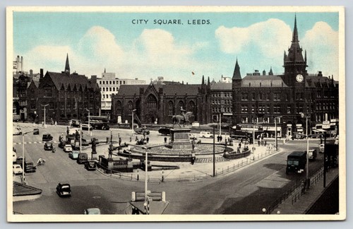 City square leeds england - city,