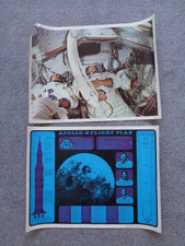 NASA Space Apollo 8 Set of 2 Commemorative posters Crosse and Blackwell 1969