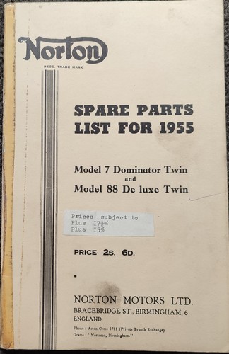 Norton dominator model - 88, and