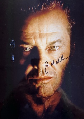 Jack nicholson hand signed - jack,