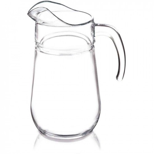 12x large glass jug 6l - glass, 1.6l