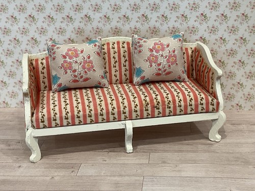 Lundby sofa gustavian style - lundby,