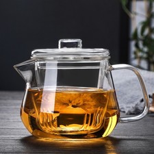500/600ML Clear Glass Teapot