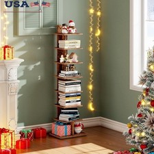 8 Tier Three Sided Open Book