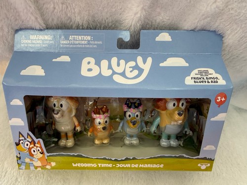Bluey wedding time - bluey, 4-pack