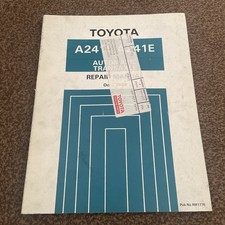 Toyota Celica ST182 ST184 A241L A241E Automatic Transaxle Manual OCT 1989