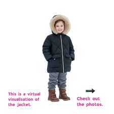 F&F Girls' Coat Age 3/4 years