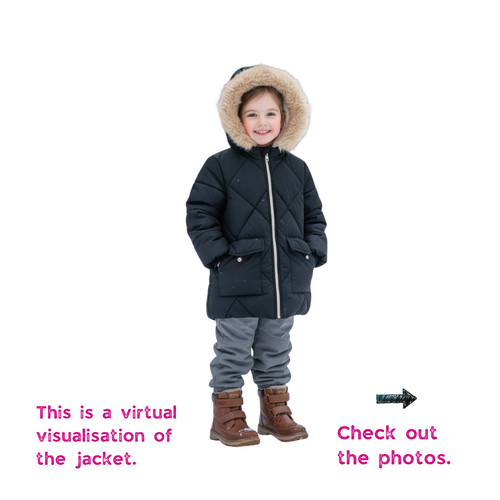 Girls coat age 3 4 - girls',