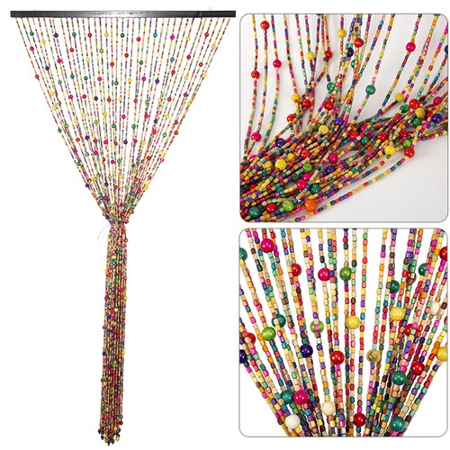 Strands colourful wooden - 38,