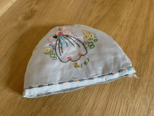 Vintage embroidered padded tea