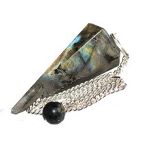 Labradorite point dowsing - point,