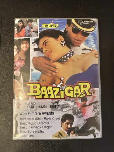 Baazigar dvd bollywood hindi - dvd,