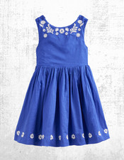 Girl's Mini Boden Embroidered