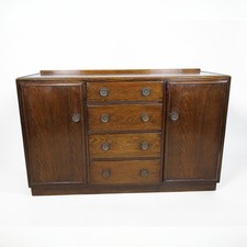 Vintage Oak Sideboard - CC41