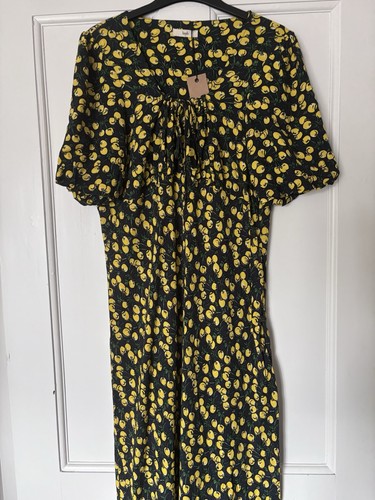 Hush floral midi dress - midi, size16