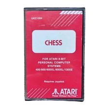 Chess Atari 8-Bit Cassette