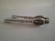 Silver Plate Plated Nutcrackers Decorative Handles Vintage Antique English