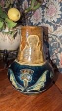 Art Nouveau Stoneware Vase