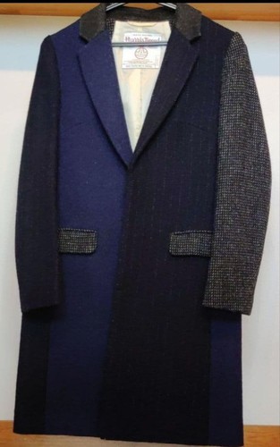 Beauty youth harris tweed coat - harris,