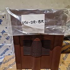 Inline Double Roman Tile Vent Manthorpe GTV-DR-BR Brown