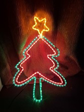 Christmas light tree - christmas,