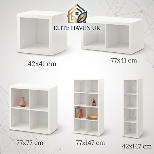 New ikea kallax white shelving - ikea,