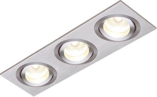 Light triple brushed silver - brushed,