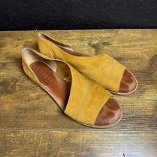 1.STATE Mustard Yellow Leather